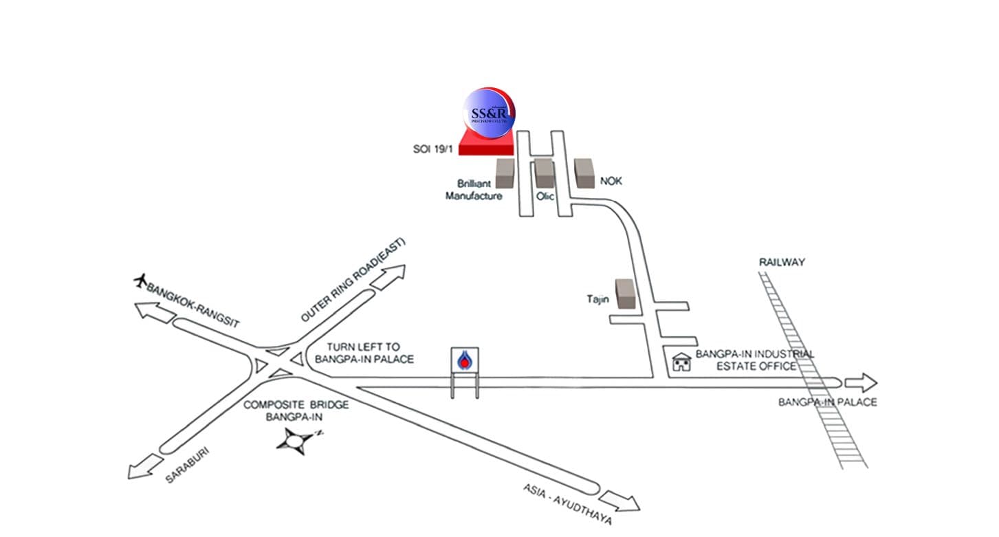 SS&R Precision Location Diagram